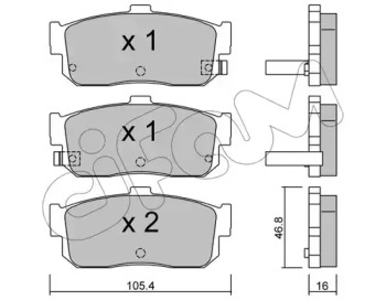 Запчасти для ТО CIFAM для NISSAN SUNNY III Liftback (N14) 2.0 i 16V