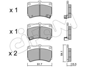 Запчасти для ТО CIFAM для MAZDA 323 S IV (BG) 1.3 16V