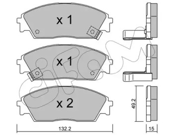Дополнительные работы CIFAM для HONDA CIVIC II Shuttle (EE) 1.5 i 16V (EE2)