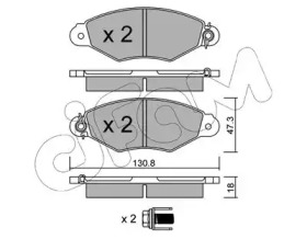 Запчасти для ТО CIFAM для NISSAN KUBISTAR (X76) 1.5 dCi