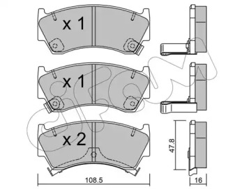 Запчасти для ТО CIFAM для NISSAN 200 SX (S14) 2.0 i 16V