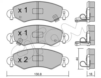 Дополнительные работы CIFAM для SUZUKI WAGON R+ (MM) 1.3 (RB 413)