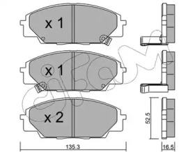 Дополнительные работы CIFAM для HONDA CIVIC VII Hatchback (EU, EP, EV) 2.0 Type-R