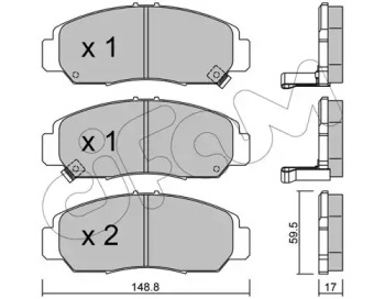 Дополнительные работы CIFAM для HONDA CIVIC VII Hatchback (EU, EP, EV) 2.0 i Sport