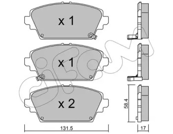 Дополнительные работы CIFAM для HONDA ACCORD VI Hatchback (CH, CL) 2.0 (CH7)
