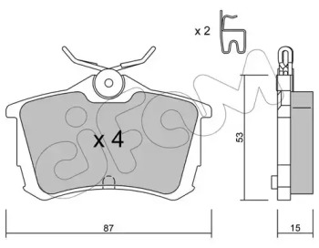 Дополнительные работы CIFAM для HONDA ACCORD VI Hatchback (CH, CL) 2.0 (CH7)