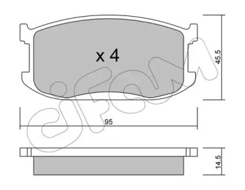 Дополнительные работы CIFAM для MAZDA 323 II (BD) 1.5
