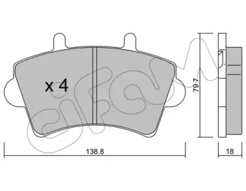 Запчасти для ТО CIFAM для NISSAN INTERSTAR Фургон (X70) dCi 140
