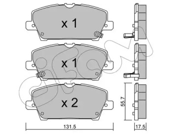 Дополнительные работы CIFAM для HONDA CIVIC VIII Hatchback (FN, FK) 2.2 CTDi (FK3)