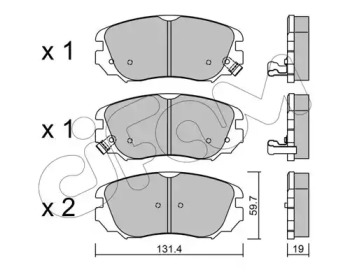 Дополнительные работы CIFAM для CHEVROLET MALIBU (V300) 2.0 D