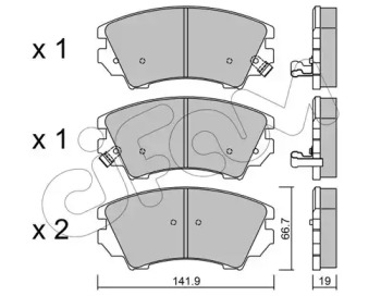 Дополнительные работы CIFAM для CHEVROLET MALIBU (V300) 2.0 D
