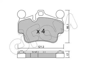 Дополнительные работы CIFAM для PORSCHE 911 Кабриолет (997) 3.6 Carrera