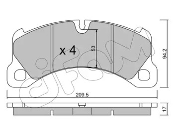 Дополнительные работы CIFAM для PORSCHE CAYENNE (92A) 3.0 Diesel