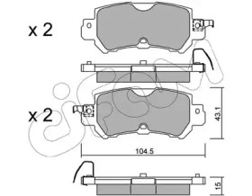 Дополнительные работы CIFAM для MAZDA 2 (DL, DJ) 1.5