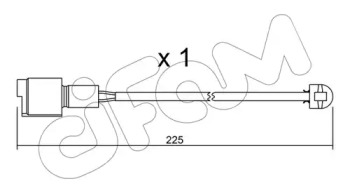 Тормозные колодки CIFAM для BMW 3 (E30) M3 2.3
