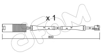 Тормозные колодки CIFAM для BMW 3 Compact (E36) 318 ti