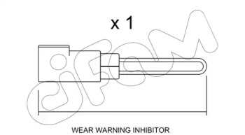 Дисковой тормозной механизм CIFAM для FORD TRANSIT TOURNEO 2.2 TDCi