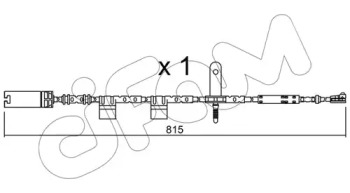 Тормоза CIFAM для MINI MINI купе (R58) Cooper