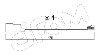 Дисковой тормозной механизм CIFAM для FORD TRANSIT CUSTOM автобус 2.2 TDCi