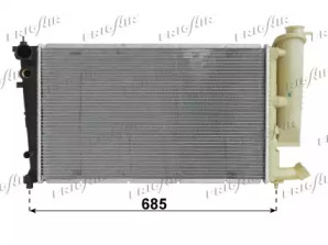 Водяной радиатор FRIGAIR для PEUGEOT 306 Кабриолет (7D, N3, N5) 1.8 16V
