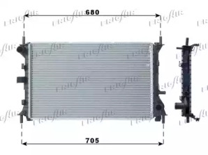 Водяной / масляный радиатор FRIGAIR для FORD FOCUS Turnier (DNW) 1.8 Turbo DI / TDDi