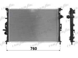 Водяной / масляный радиатор FRIGAIR для FORD GALAXY (WA6) 2.0 TDCi