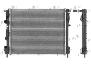 Водяной радиатор FRIGAIR для NISSAN KUBISTAR (X76) 1.5 dCi