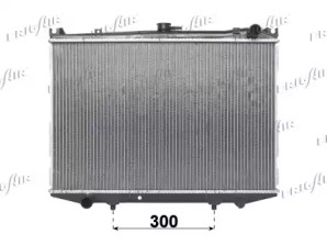 Водяной радиатор FRIGAIR для NISSAN PICK UP (D21) 2.5 D 4WD