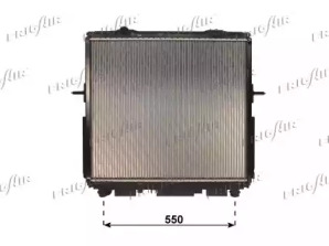 Водяной радиатор FRIGAIR для KIA SORENTO I (JC) 2.4