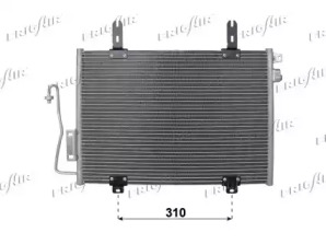 Конденсатор FRIGAIR для NISSAN KUBISTAR (X76) 1.6 16V