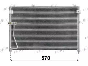 Конденсатор FRIGAIR для MAZDA 626 V Station Wagon (GW) 2.0 Turbo DI