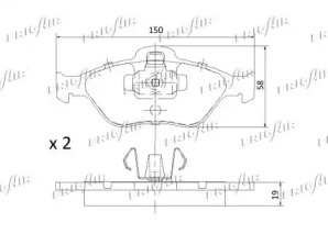 Дополнительные работы FRIGAIR для MAZDA 2 (DY) 1.4
