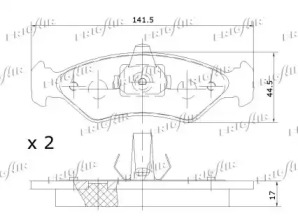 Запчасти для ТО FRIGAIR для MAZDA 121 III (JASM, JBSM) 1.8 D