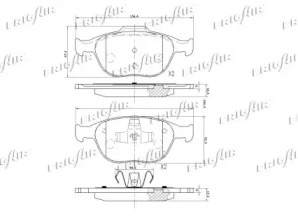Запчасти для ТО FRIGAIR для FORD TOURNEO CONNECT 1.8 TDCi