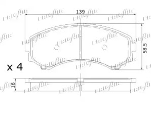 Дополнительные работы FRIGAIR для MAZDA E-SERIE c бортовой платформой/ходовая часть (SD1, SL) E2200 D