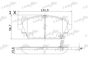 Дополнительные работы FRIGAIR для NISSAN PRIMERA Hatchback (P12) 1.6