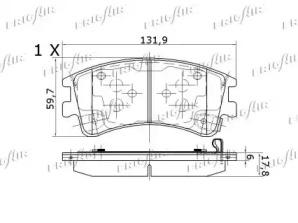 Запчасти для ТО FRIGAIR для MAZDA 6 универсал (GH) 2.0 MZR-CD
