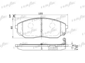 Дополнительные работы FRIGAIR для KIA SORENTO I (JC) 2.5 CRDi