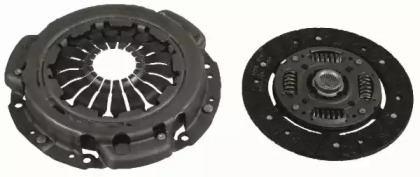 Комплект сцепления SACHS для NISSAN MICRA IV (K13) 1.2 DIG-S