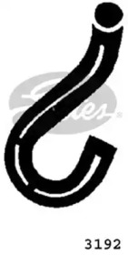 Шланги /провод охлажденный воды GATES для FORD TAUNUS (GBFK) 1600