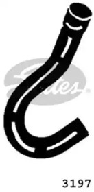 Шланги /провод охлажденный воды GATES для FORD TAUNUS (GBFK) 1600