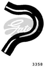 Шланги /провод охлажденный воды GATES для FORD TRANSIT автобус (V_ _) 2.5 D (VAS, VBL, VIL, VUL, VZS)