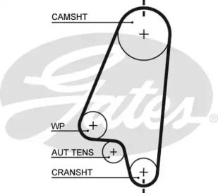 Дополнительные работы GATES для CHEVROLET AVEO Хэтчбек (T200) 1.5
