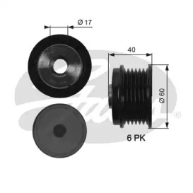 Ременный привод GATES для FORD FIESTA VI 1.5 TDCi