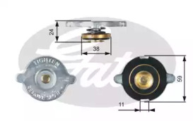 Водяной / масляный радиатор GATES для ALFA ROMEO ALFASUD (901_) 1.2 ti