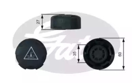 Расширительный бачок GATES для MINI MINI купе (R58) Cooper