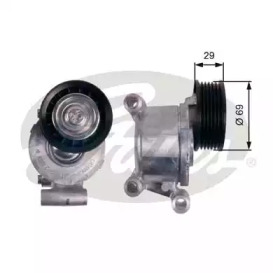 Поликлиновойремень / комплект GATES для FORD FOCUS II Кабриолет 2.0