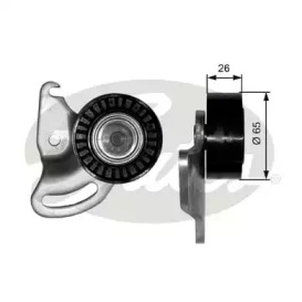 Ролик натяжителя GATES для NISSAN KUBISTAR (X76) 1.5 dCi