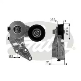 Поликлиновойремень / комплект GATES для VW MULTIVAN V (7HM, 7HN, 7HF, 7EF, 7EM, 7EN) 3.2 V6