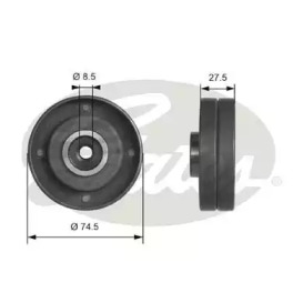 Ремень ГРМ / комплект GATES для VW TRANSPORTER IV c бортовой платформой/ходовая часть (70XD) 2.4 D